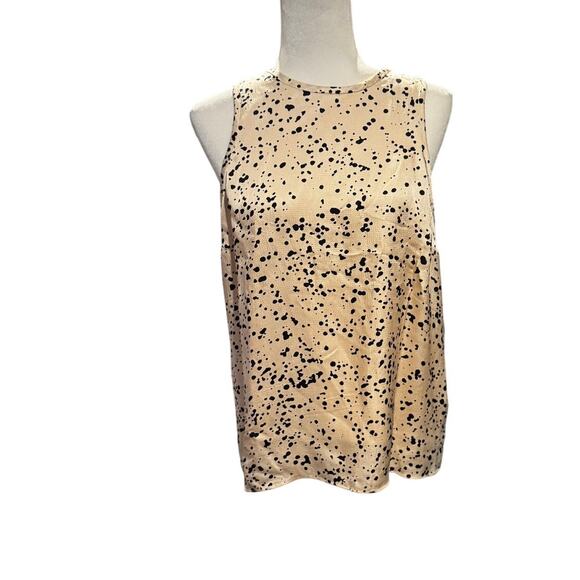 NWT EVERLANE The Satin Racerback Top in Size  6 - Picture 2 of 6